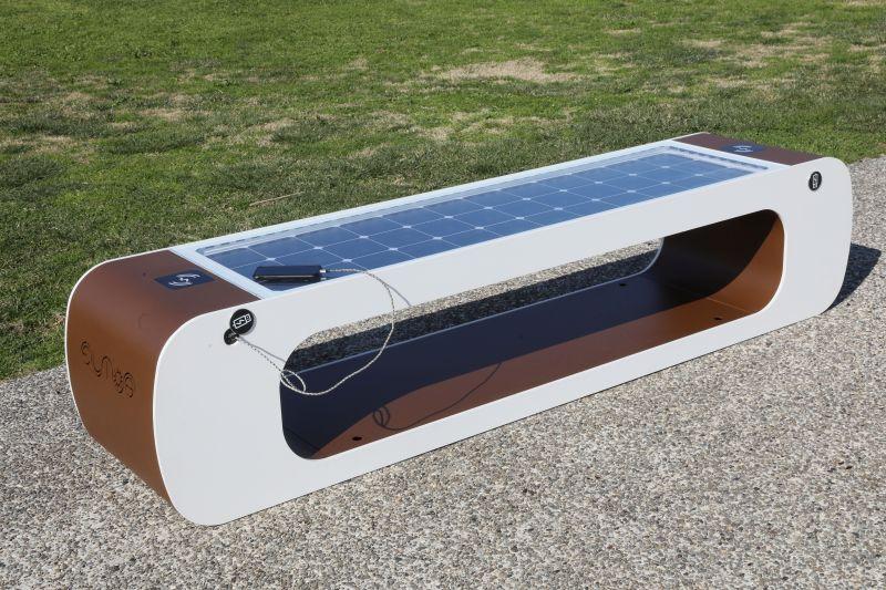 China Solar Charging Benches Are Powering Up Public Spaces